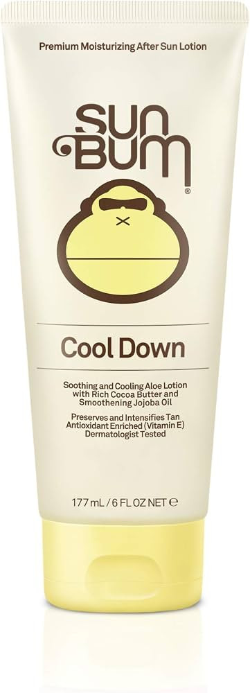 Sun Bum Cool Down Hydrating After Sun Lotion with Hydrating Aloe,Cocoa Butter and Vitamin E | Amazon (US)