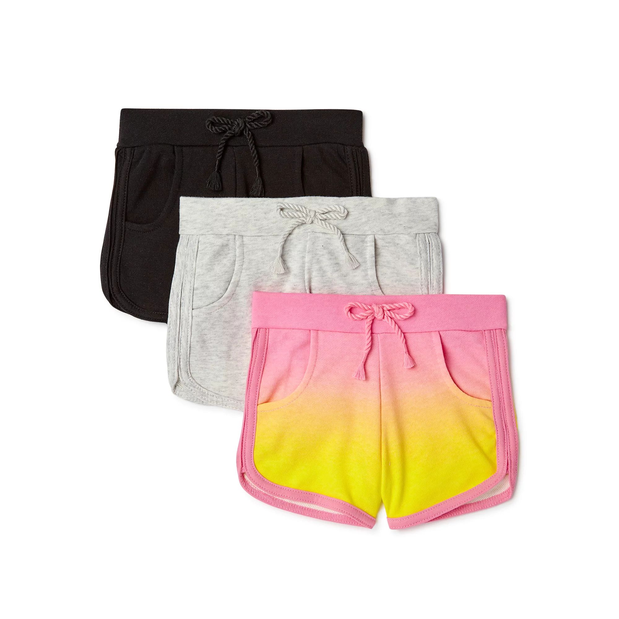 Garanimals Baby & Toddler Girls Dolphin Shorts, 3-Pack (12M-5T) | Walmart (US)