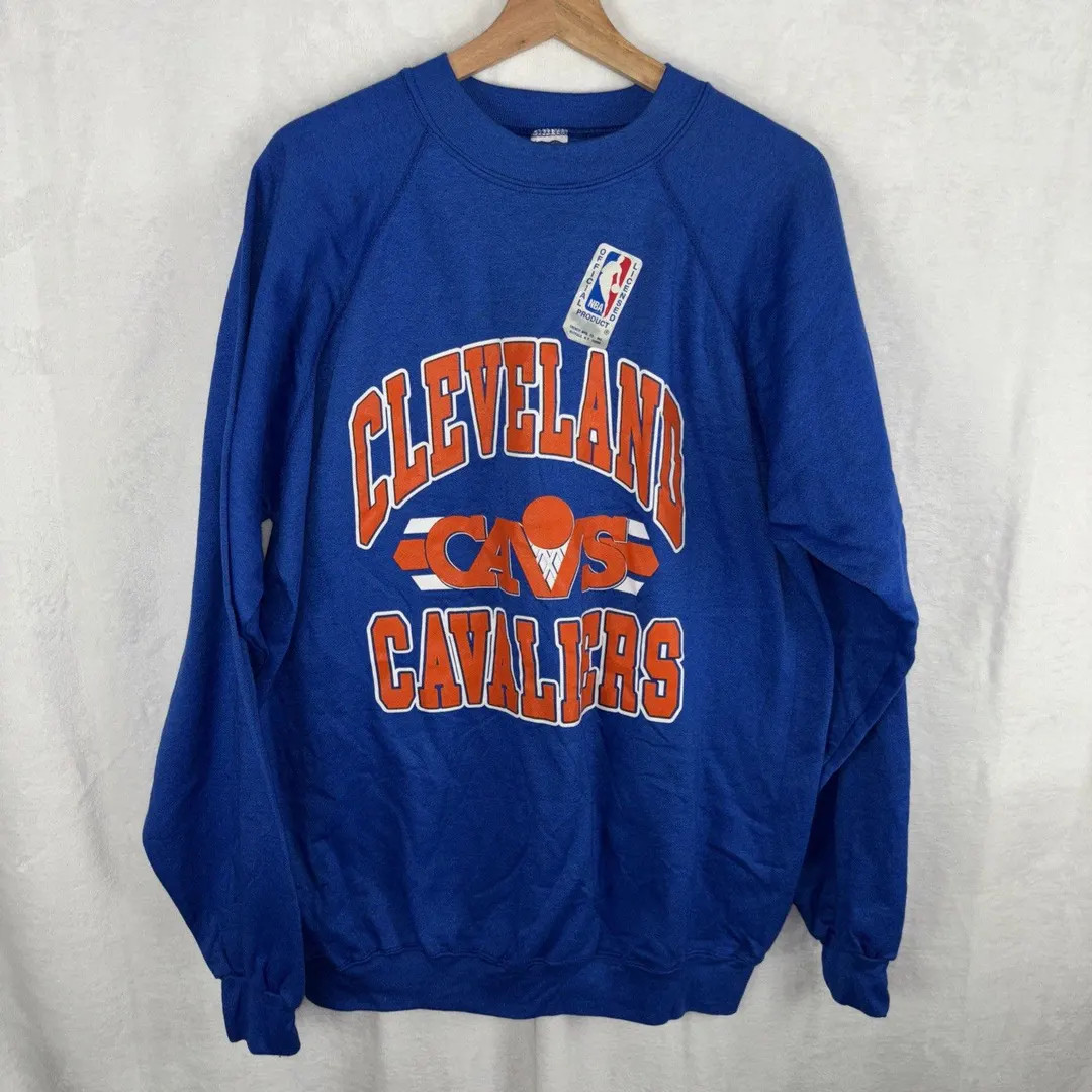 Vintage 80s Trench NBA Cleveland Cavaliers Crew Neck Sweatshirt Size 2XL New! - Etsy Canada | Etsy (US)