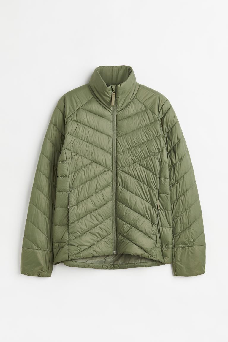 Lightweight Ski Jacket - Khaki green - Ladies | H&M US | H&M (US + CA)