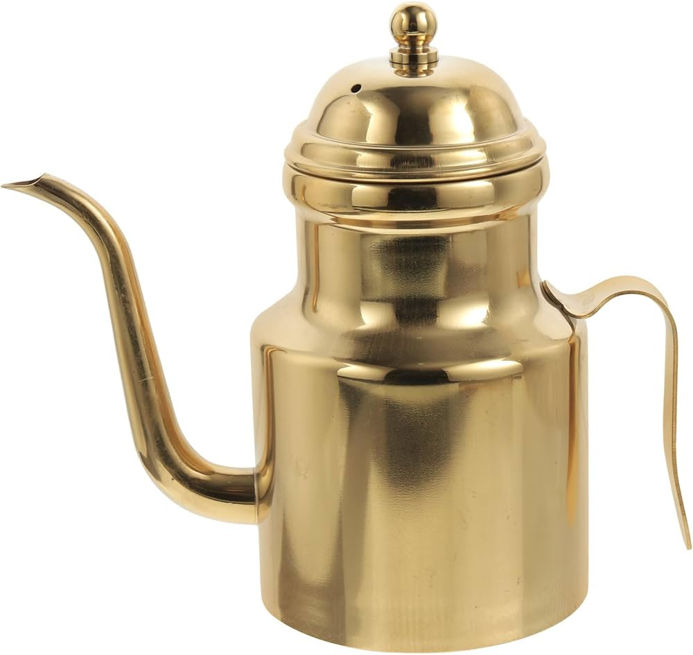 Cabilock Oil Dispenser Vinegar Dispenser Bottle Stainless Steel Oil Can Container with Handle for... | Amazon (US)