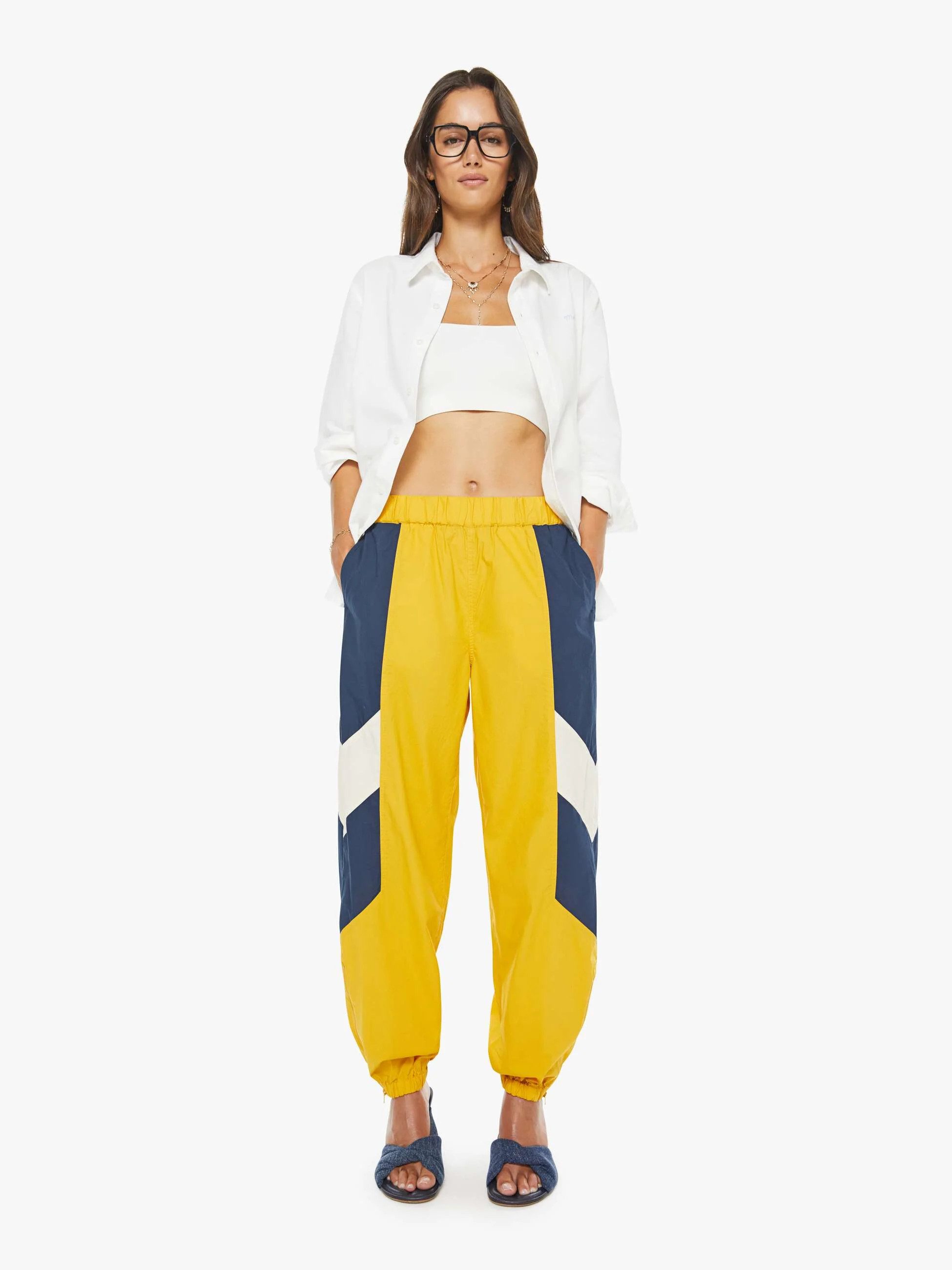 The Home Stretch Sneak - Artisians Gold | Mother Denim