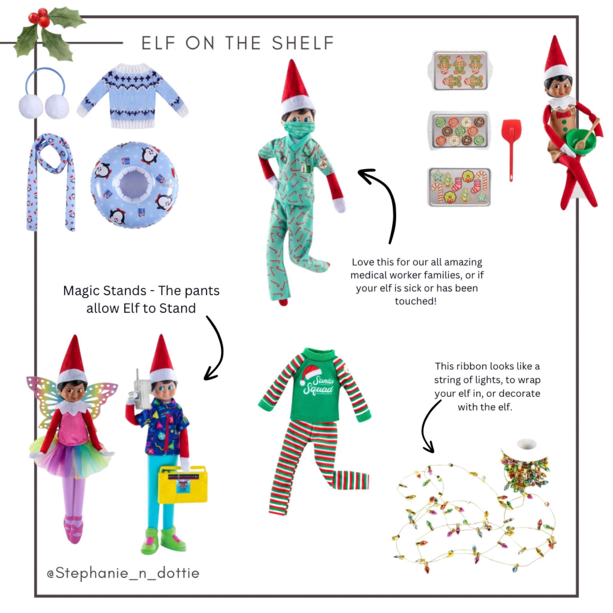 Elf on the Shelf accessories and ideas! 
#christmasElf #Elfontheshelf #Elf #elfshelf 

#LTKHoliday #LTKGiftGuide #LTKfamily
