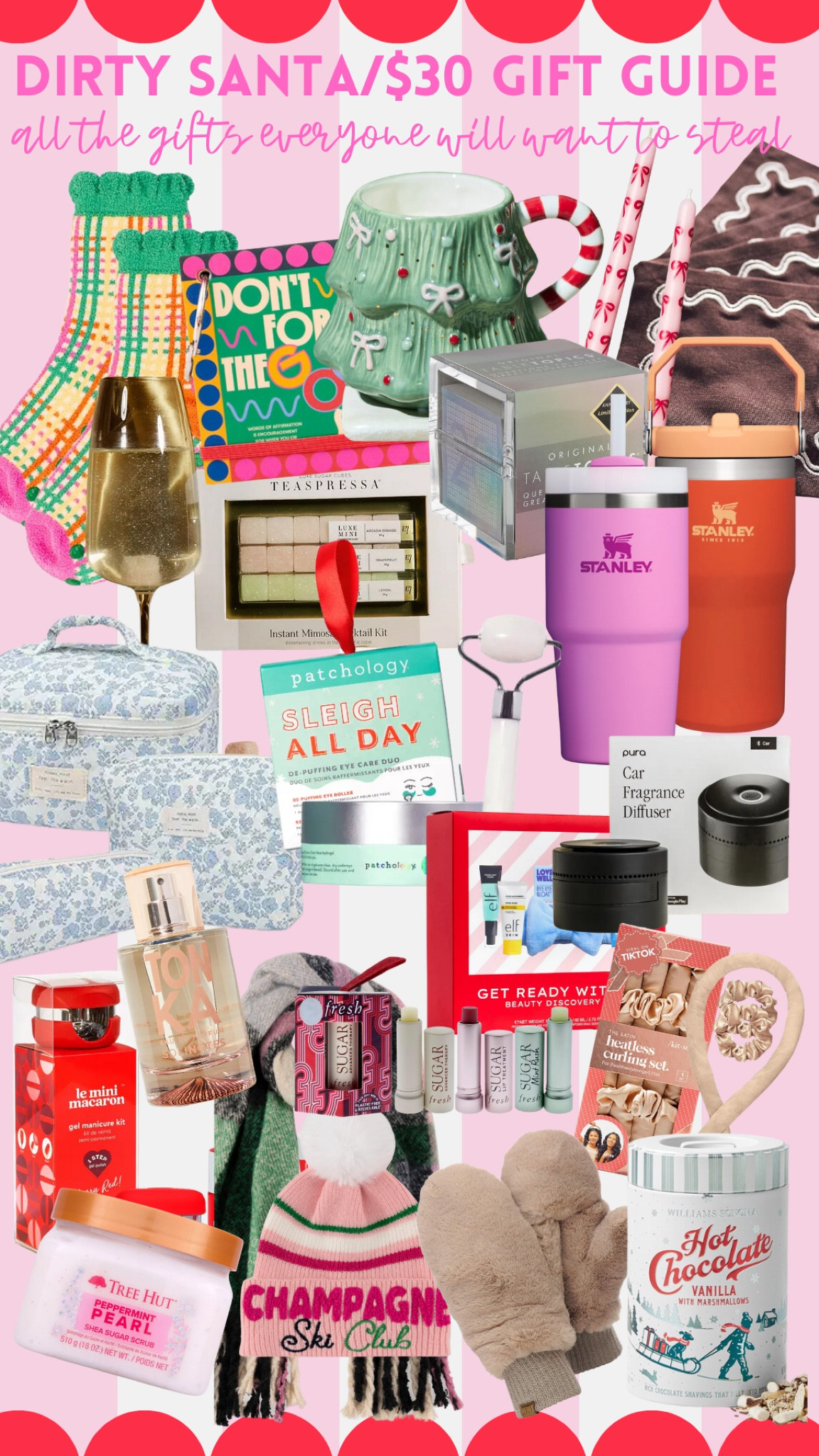 Holiday gift guide alert!! it’s all things Dirty Santa and under $30 = 

#LTKSeasonal #LTKGiftGuide #LTKHoliday