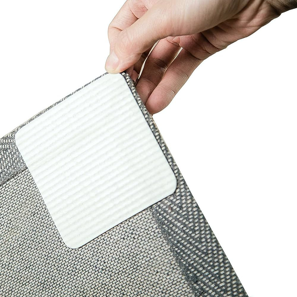 Home Techpro Rug Pads Grippers, 16 Pack Non Slip Washable Grippers for Rug, “Vacuum TECH” - N... | Amazon (US)