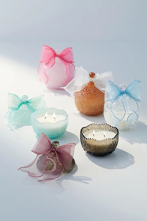 Lola Glass Bow 6 oz Candle | Urban Outfitters (US and RoW)