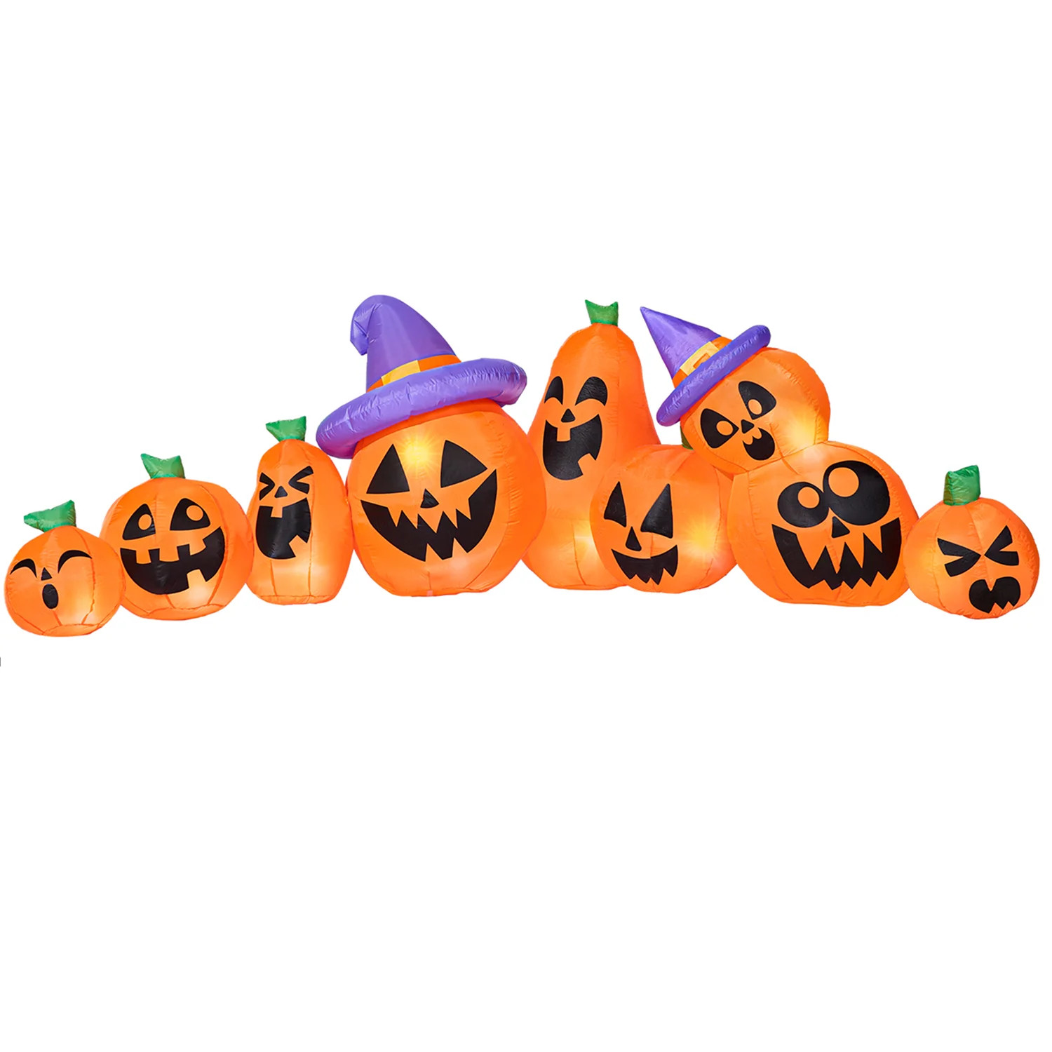 12.5ft Halloween Inflatable Pumpkin | Wayfair North America