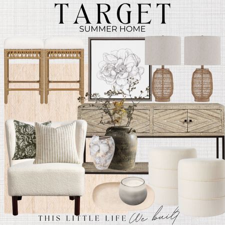 Target Home / Neutral Home Decor / Neutral Decorative Accents / Neutral Area Rugs / Neutral Vases / Neutral Seasonal Decor /  Organic Modern Decor / Living Room Furniture / Entryway Furniture / Bedroom Furniture / Accent Chairs / Console Tables / Coffee Table / Framed Art / Throw Pillows / Throw Blankets 

#LTKStyleTip #LTKSeasonal #LTKHome