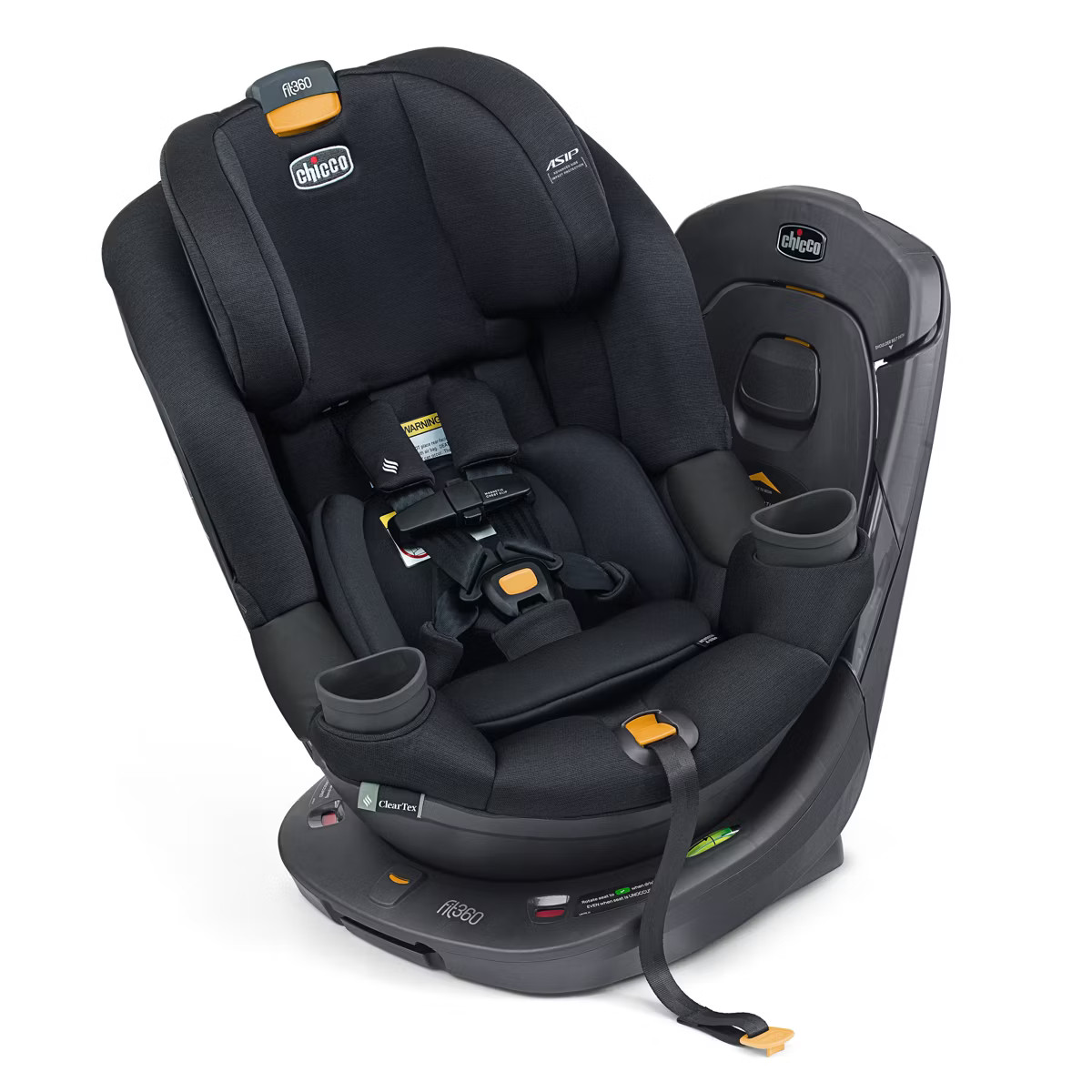 Chicco Fit360 ClearTex Rotating Convertible Car Seat - Obsidian | Target