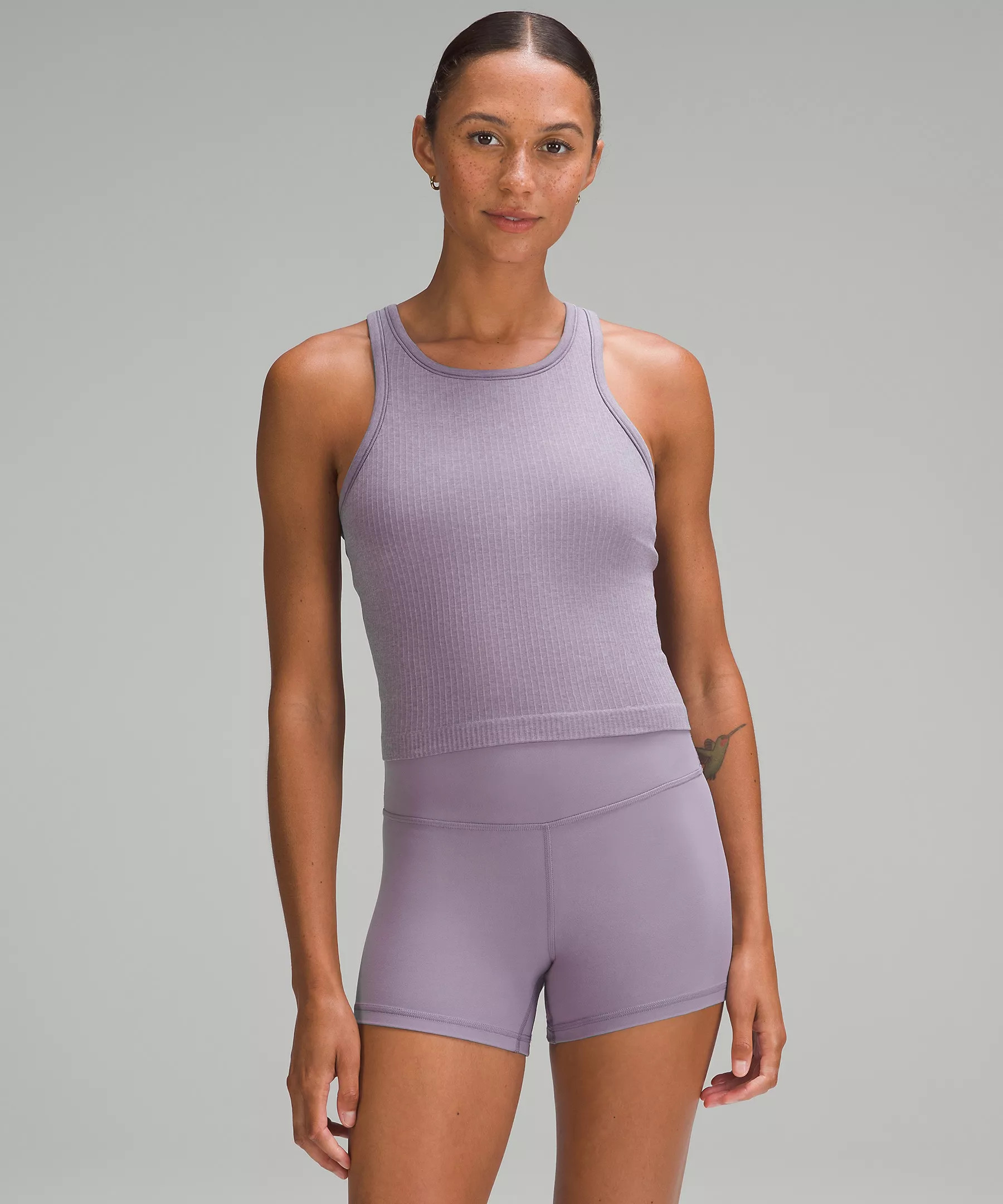 Ebb to Street Cropped Racerback Tank Top | Women's Sleeveless & Tank Tops | lululemon | Lululemon (US)