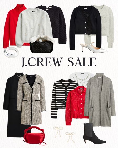 Some of my favorite pieces from the J.Crew holiday sale! 30% off for non J.Crew members (CODE: FRIENDS) and 40% off your purchase when you sign in or sign up for J.Crew passport (CODE: FAMILY)

#LTKHolidaySale #LTKHoliday #LTKsalealert
