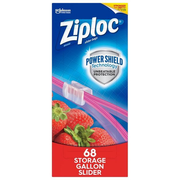 Ziploc Storage Slider Gallon Bags | Target