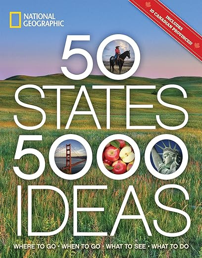 50 States, 5,000 Ideas: Where to Go, When to Go, What to See, What to Do      Paperback – Febru... | Amazon (US)
