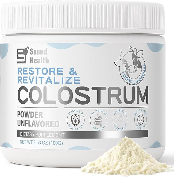 Colostrum Supplement Powder for Humans - Organic Bovine Colostrum Supplement for Gut Health, Hair... | Amazon (US)