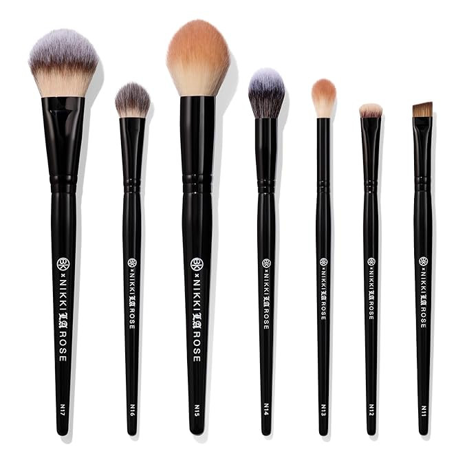 BK BEAUTY - Nikki La Rose Pro Artist Makeup Brush Set (7PC) | Amazon (US)