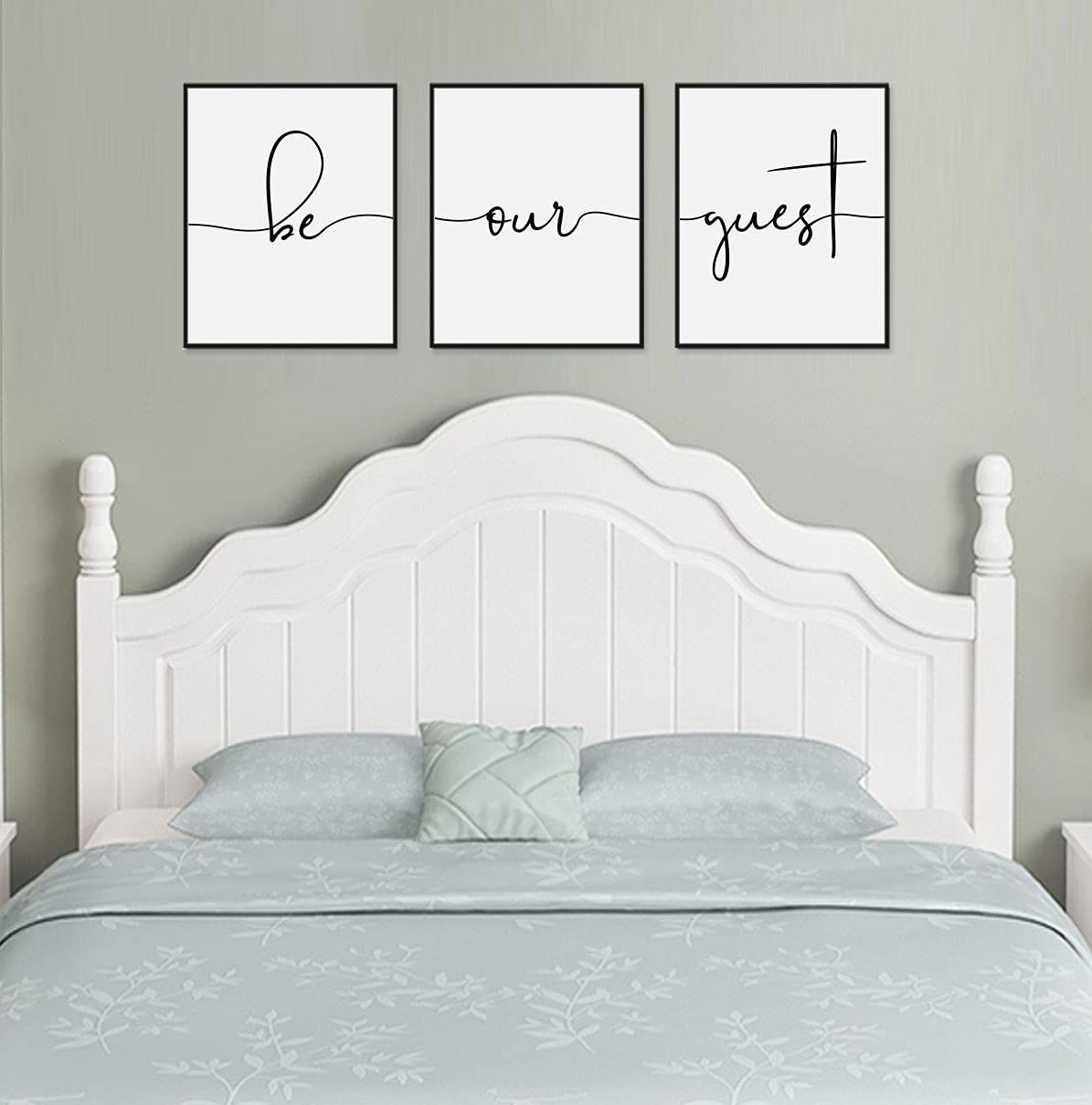 Be Our Guest Set of 3 Prints Guest Room Wall Decor Guest Bedroom Wall Art Farmhouse Guest Room De... | Amazon (US)