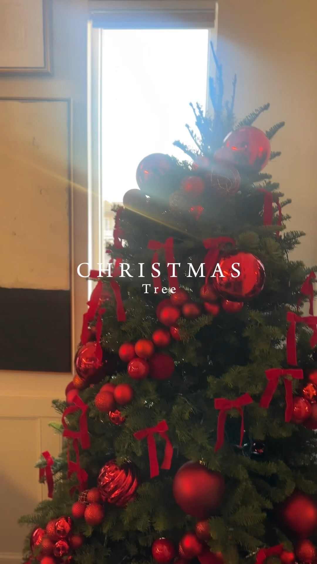 Monochromatic textured red theme for the tree this year and I love the effect!

#LTKHoliday #LTKSeasonal #LTKHome