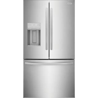 Frigidaire 28 Cu. Ft. Standard Depth French Door Refrigerator in Stainless Steel, ENERGY STAR FRF... | The Home Depot