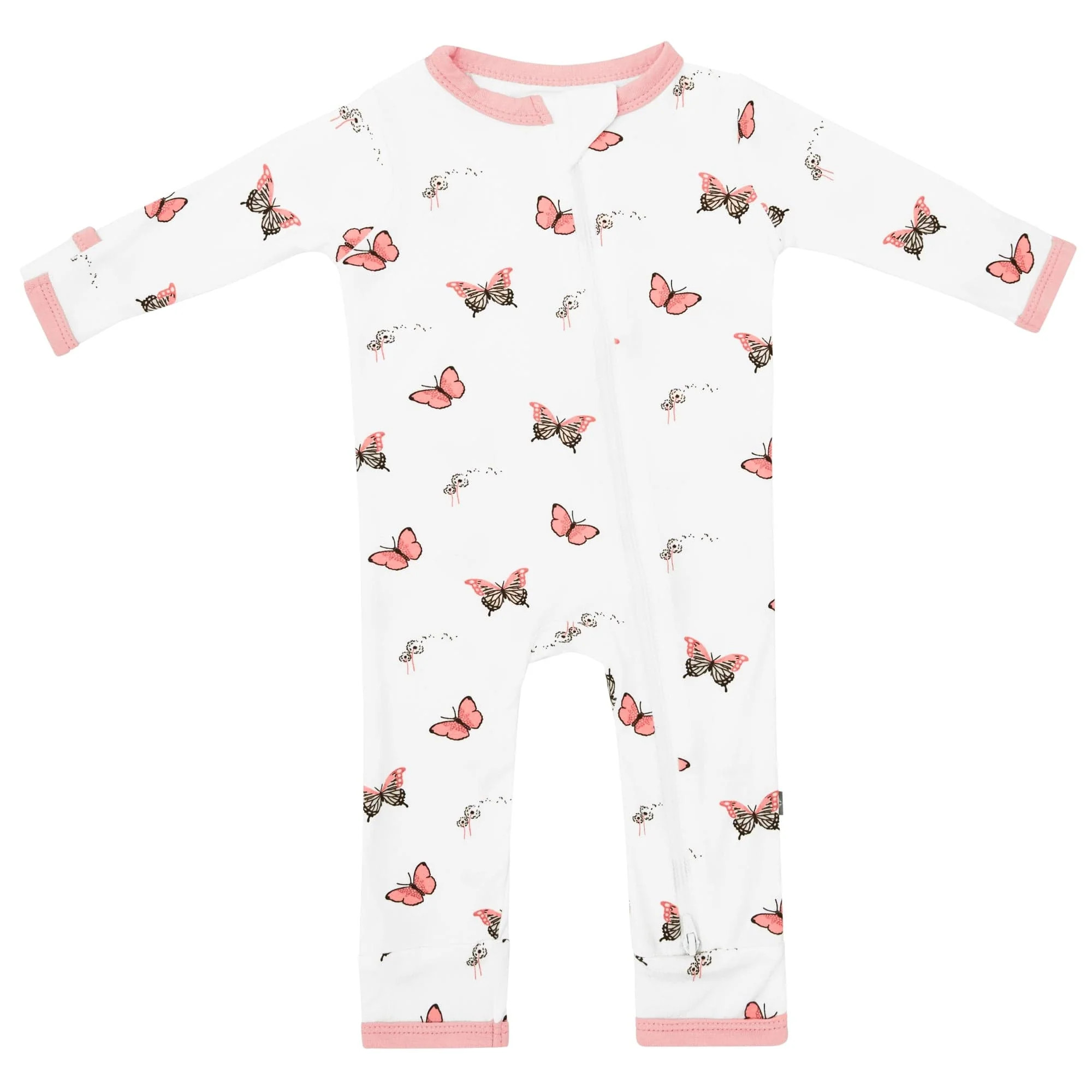 Zippered Romper in Butterfly | Kyte BABY