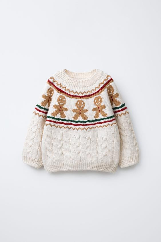 BISCUIT CABLE KNIT JUMPER | Zara US