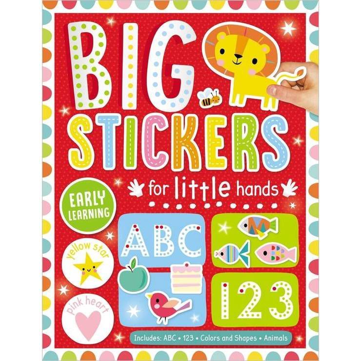 Big Stickers For Little Hands Early Learning - by Amy Boxshall | Target