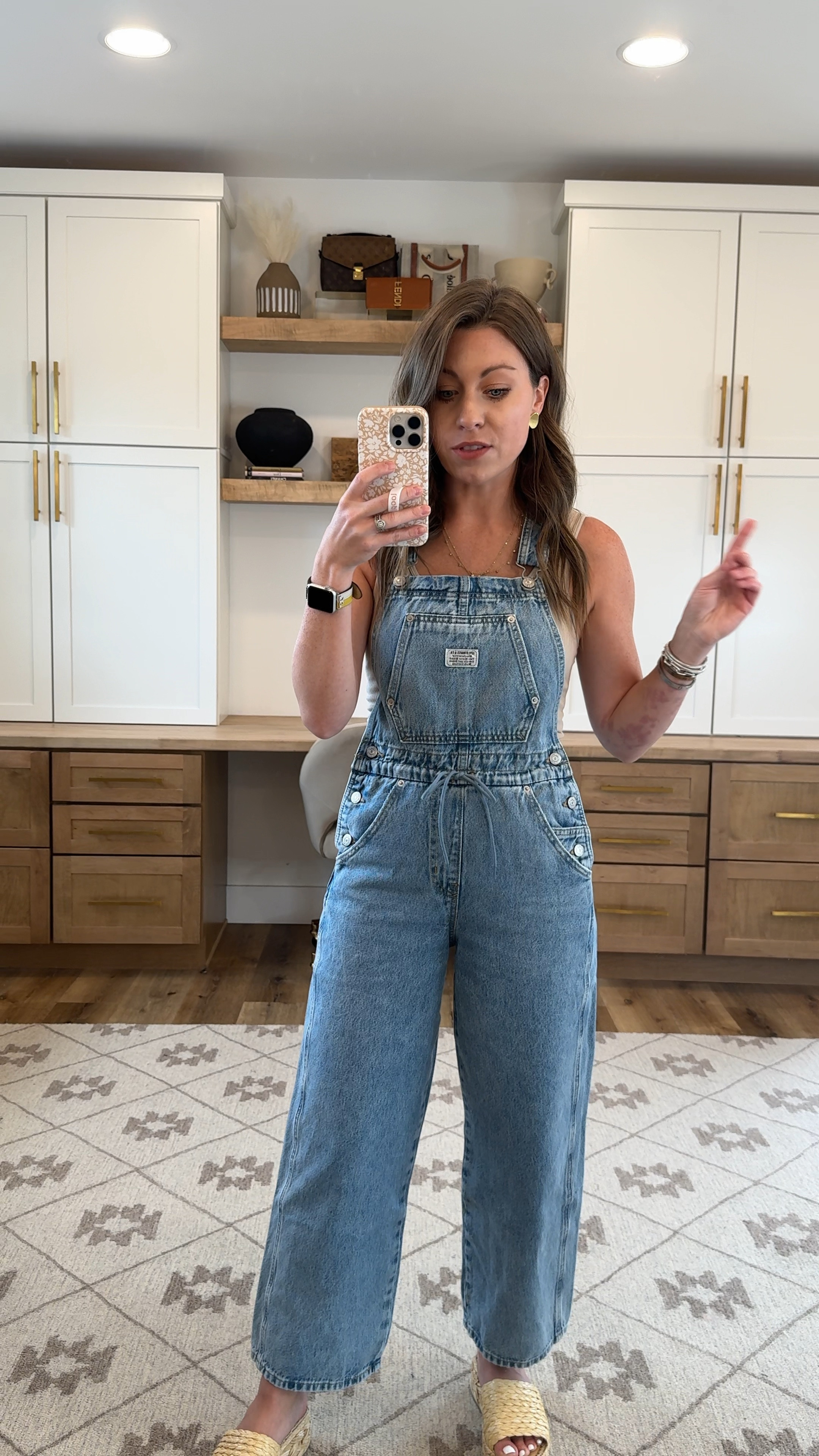 Levi s Women s Apron Overall Jeans curated on LTK