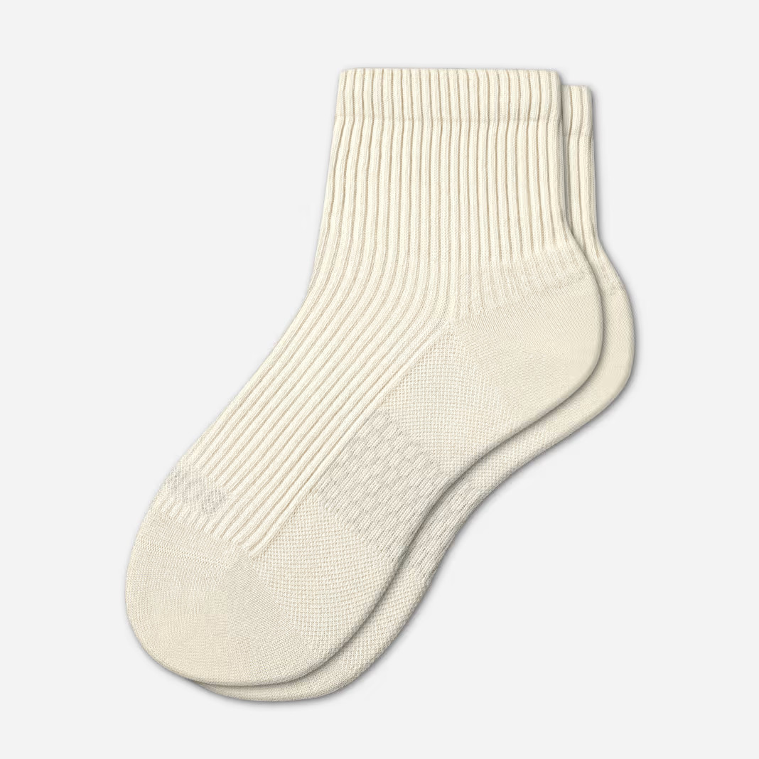 Women's Modern Rib Quarter Socks | Bombas