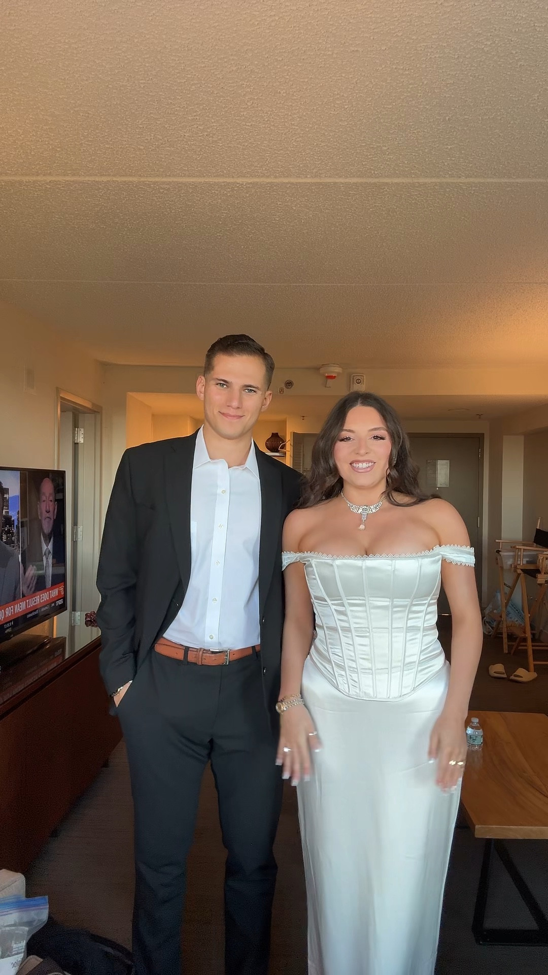 Wedding rehearsal dinner outfit🤍🤍🤍

#LTKWedding