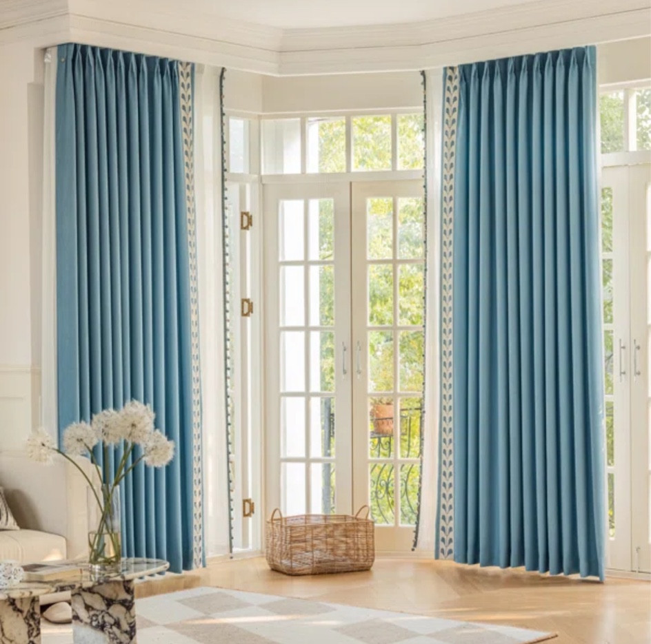 Pinch pleated curtains with trim! You can’t beat this deal 👏🏻👏🏻 how fast you get them is icing on the cake! Love a good Wayfair sale!

#LTKhome #LTKFind #LTKsalealert