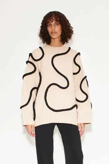 SIMONMILLER LEITH SQUIGGLE KNIT SWEATER | Nordstrom | Nordstrom