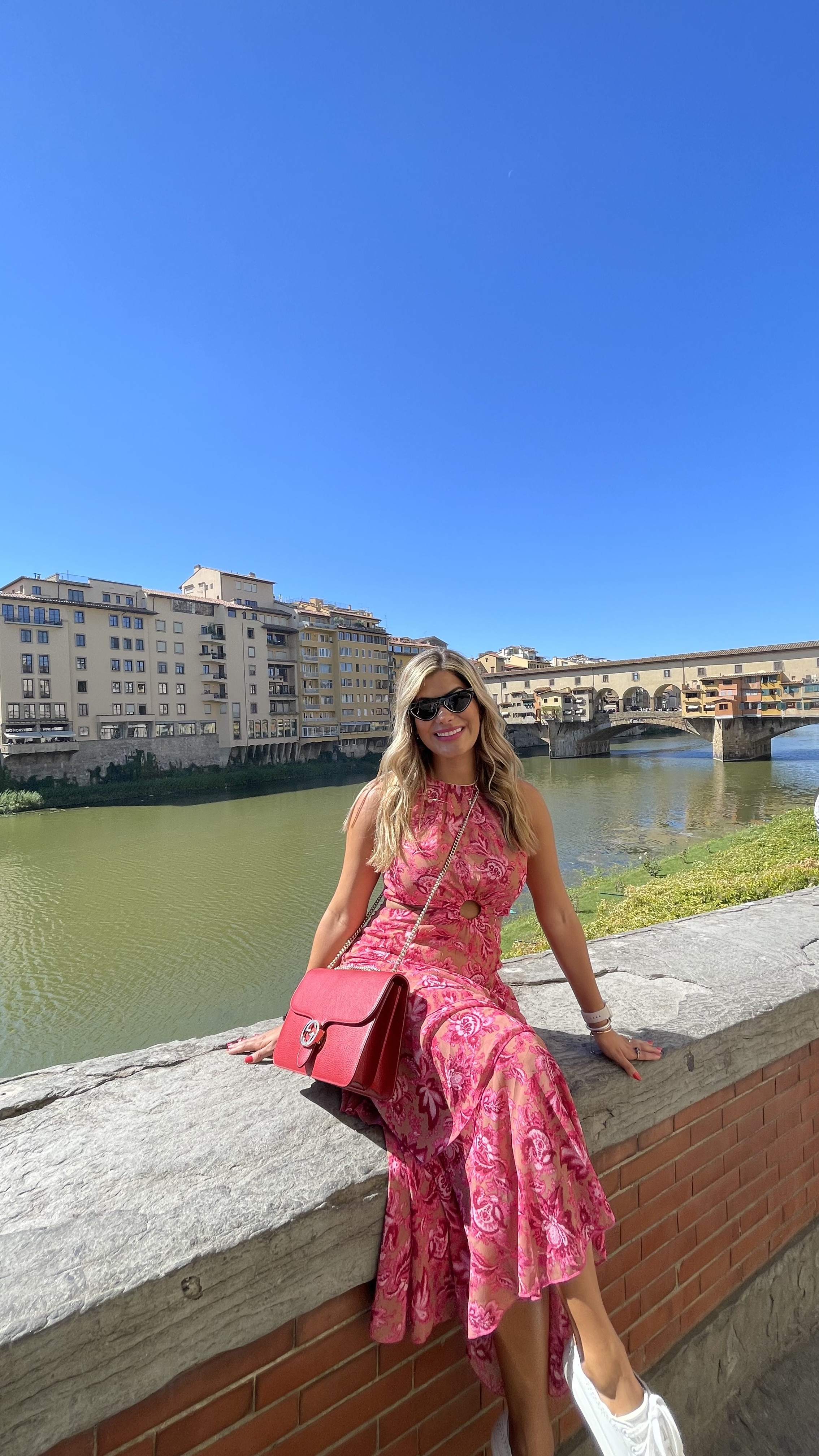 Can you believe this dress is less than $30? I wore it in Florence, Italy 🇮🇹  it’s a great dress for Eurotrip or perfect for spring days 🌸💕 don’t you think? Great quality 

#LTKStyleTip #LTKFindsUnder50 #LTKTravel