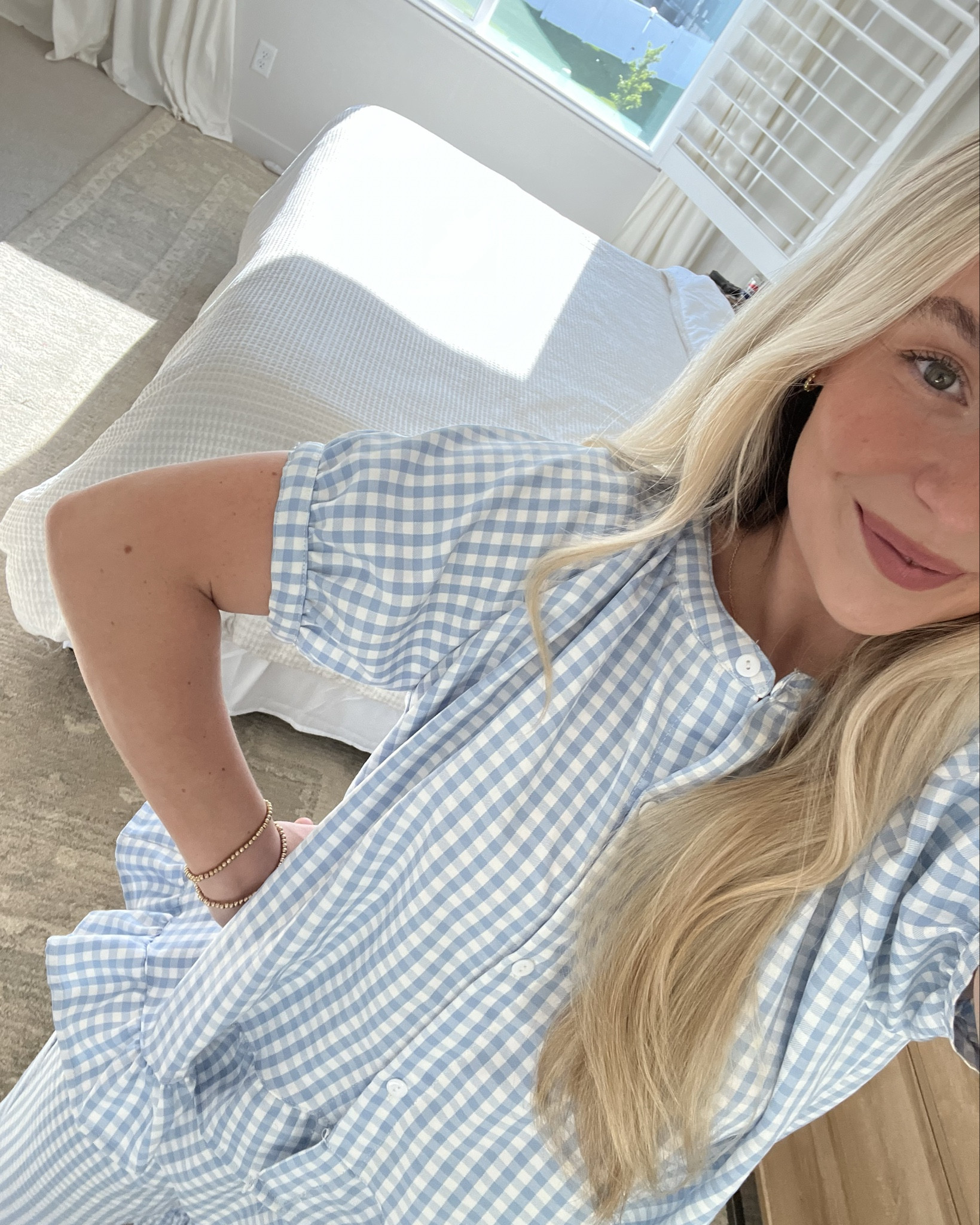 The most beautiful Amazon pajamas! Wearing size Large. Who else is in their pajama era? 🩵

#LTKFindsUnder50 #LTKStyleTip #LTKBeauty
