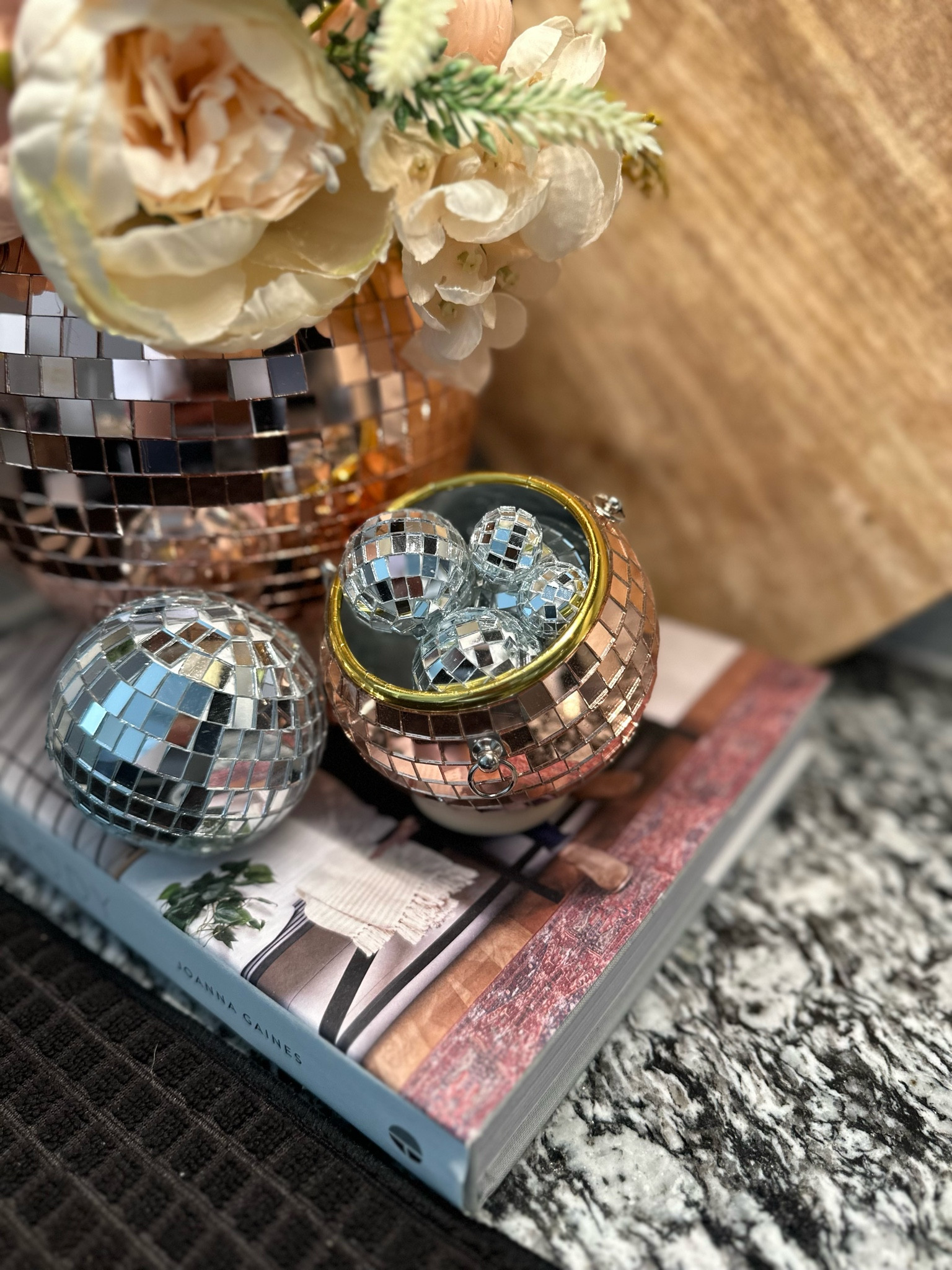 Love my disco 🪩 ball decor

#LTKSeasonal #LTKhome #LTKstyletip
