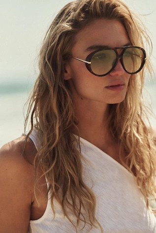 Sunday Afternoon Oversized Aviator Sunglasses | Free People (Global - UK&FR Excluded)