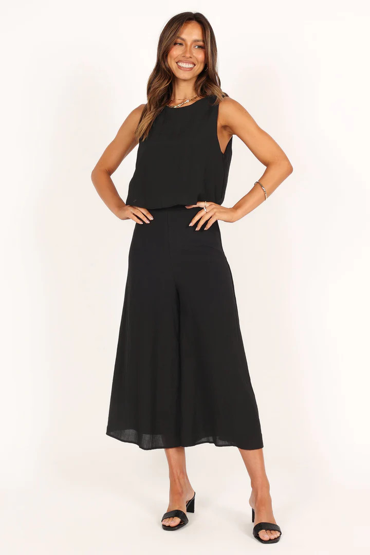 Femme Jumpsuit - Black | Petal & Pup (US)