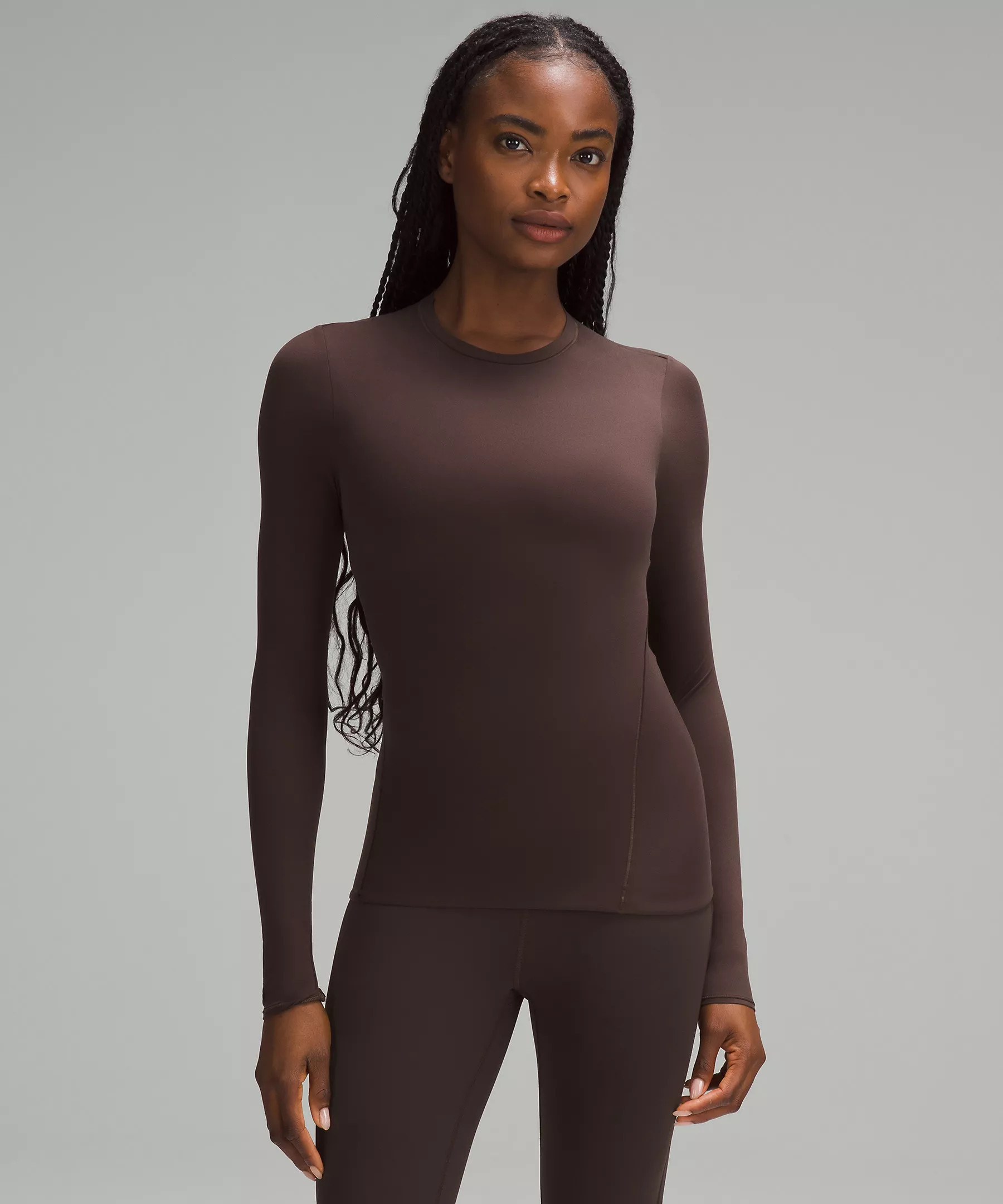 Wundermost Ultra-Soft Nulu Crewneck Long-Sleeve Shirt | Lululemon (US)