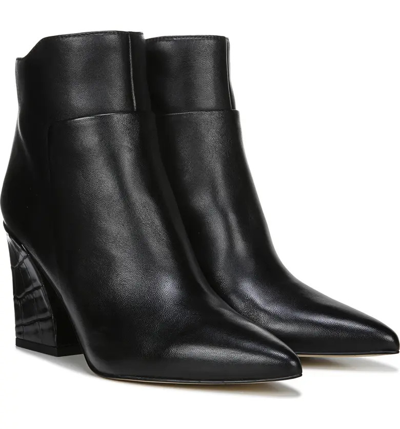 Franco Sarto Venture Leather Bootie | Nordstromrack | Nordstrom Rack