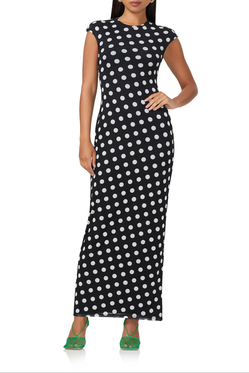 Cody Maxi Dress - Diagonal Dot | ShopAFRM