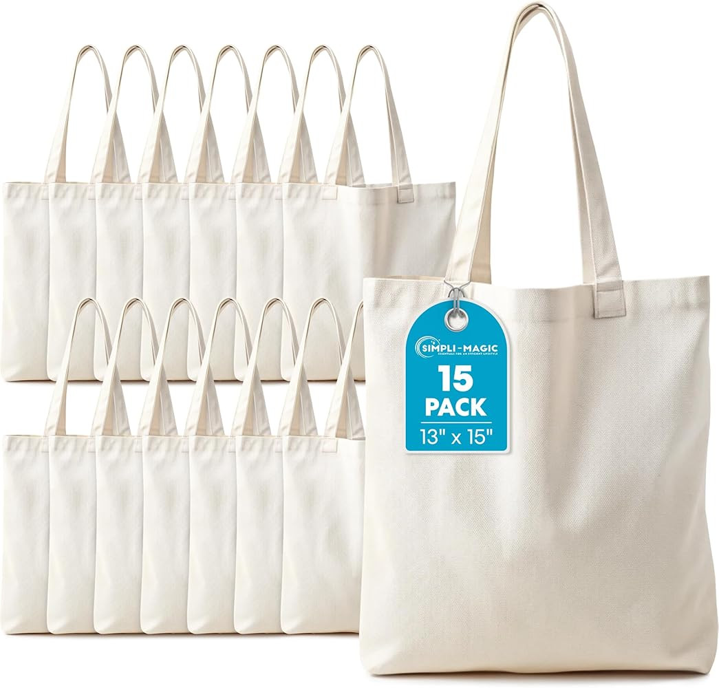 SIMPLI-MAGIC Canvas Tote Bags | Amazon (US)