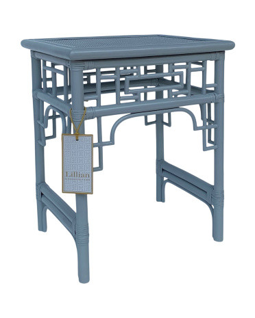 20x16x24 Rattan Fretwork Side Table | Marshalls