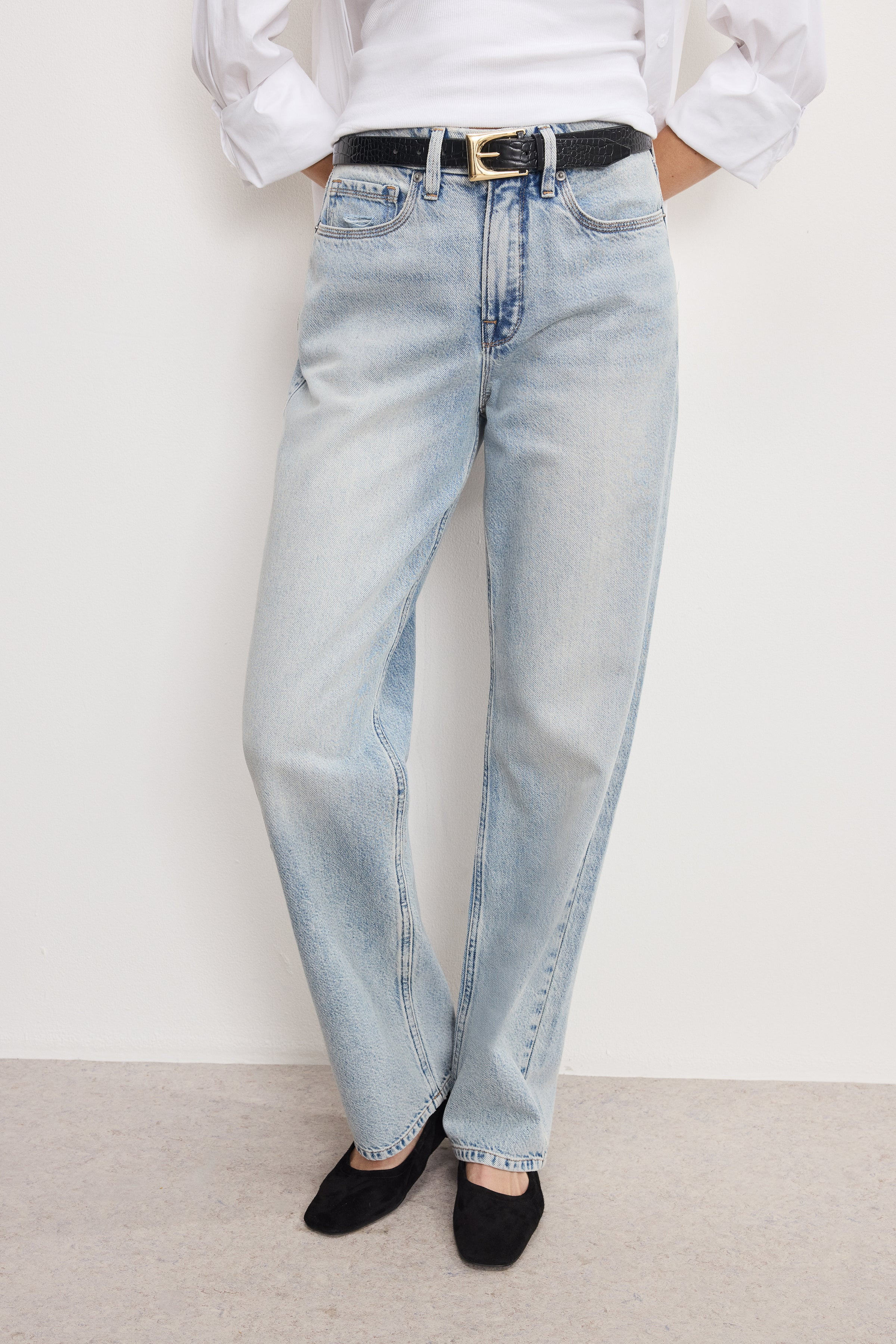GOOD 90s RELAXED JEANS | INDIGO1075 | Good American