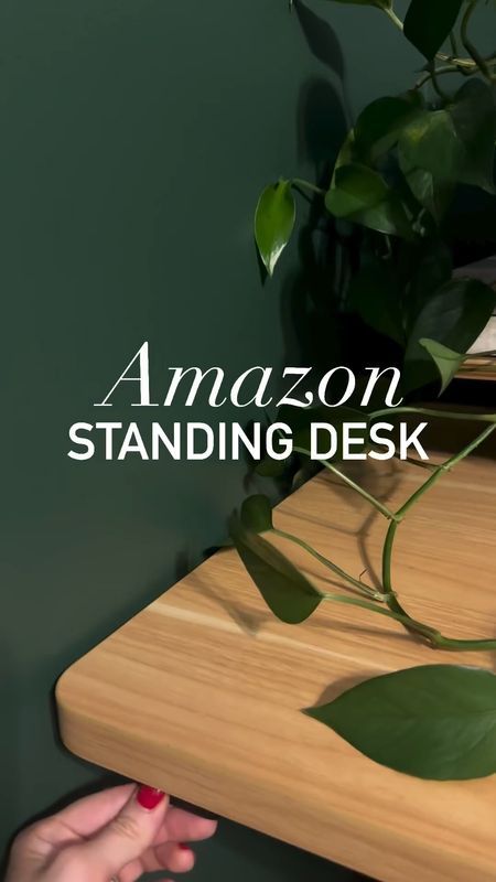 Amazon Standing Desk 

#amazonmusthave #homeofficedecor #wfh

#LTKstyletip #LTKVideo #LTKhome