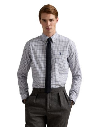 Classic Fit Plaid Twill Shirt | Bloomingdale's (US)