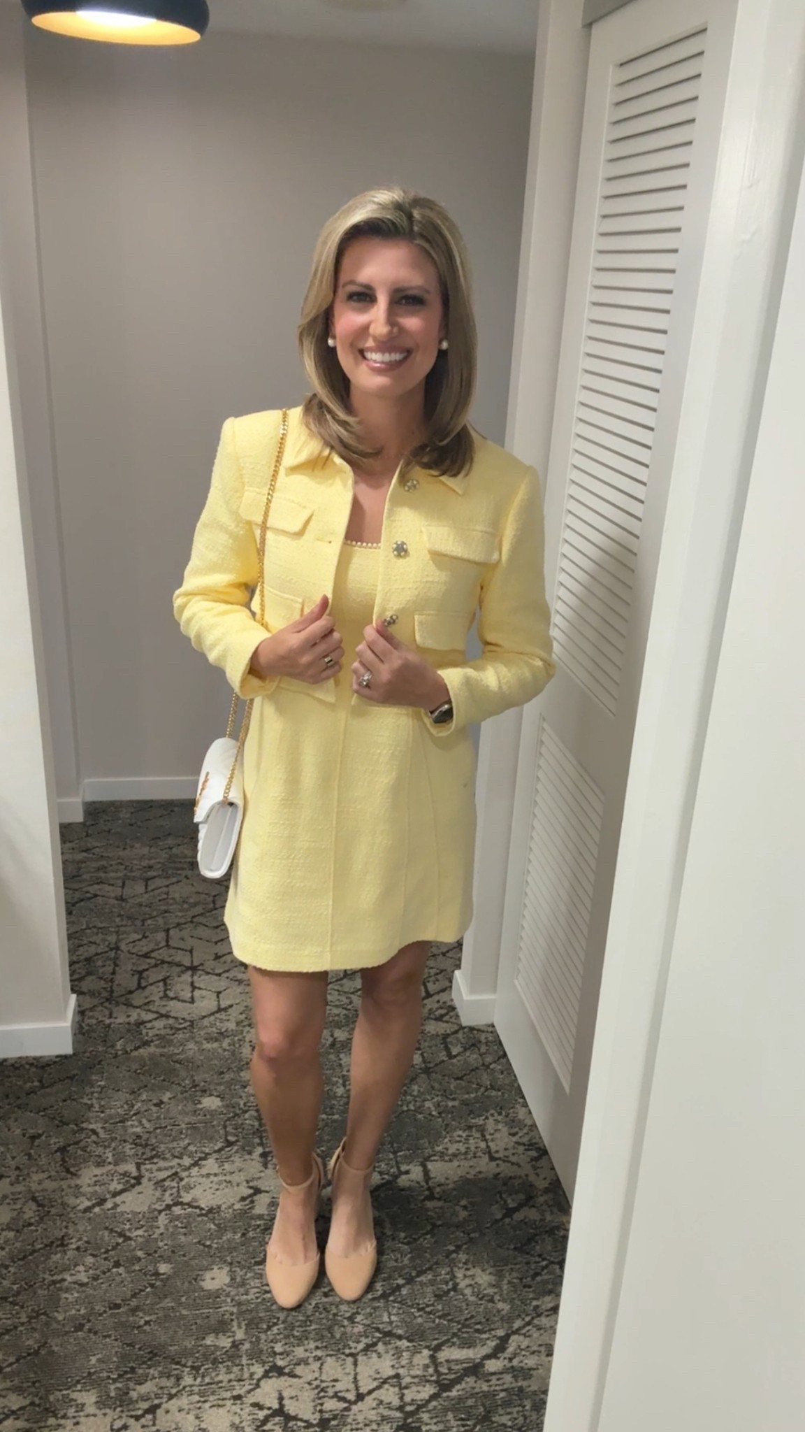 The perfect Easter look — and yes, it was a last-minute find!

This pastel yellow tweed set gives Chanel vibes  and was comfy enough for church, brunch, and running around with the kids.

#EasterLook #MomStyleMadeEasy #SpringStyle


#LTKStyleTip #LTKSeasonal #LTKOver40