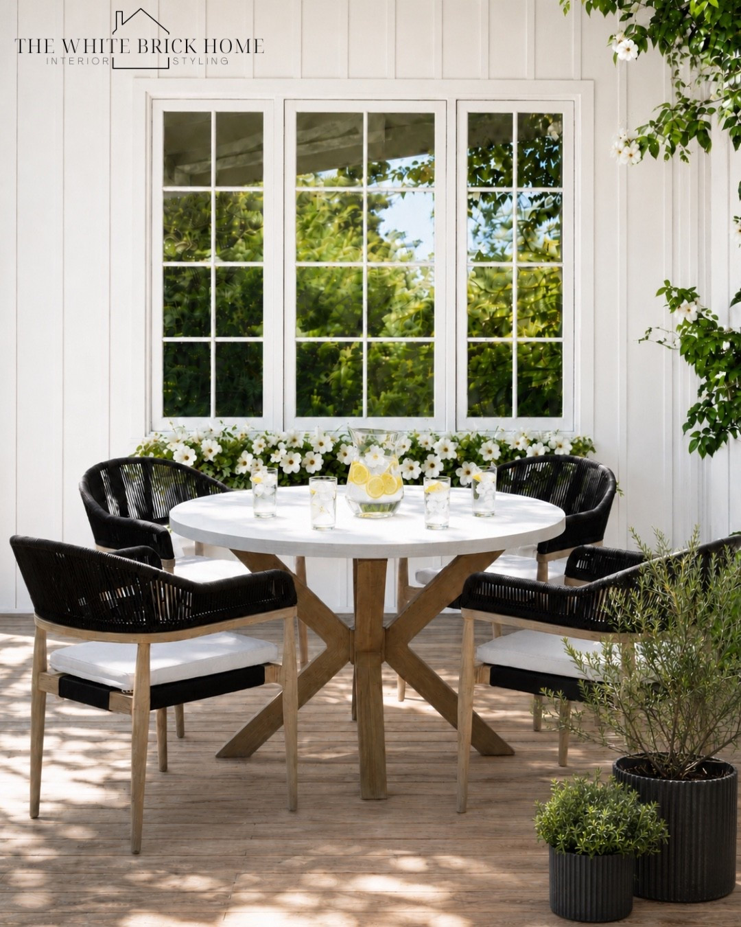 Absolutely in love with this outdoor dining set from wayfair! It’s the perfect blend of modern casual comfort. 
🖤🖤
Dining, outdoor dining, dining furniture, outdoor dining furniture, home decor, home design, outdoor chair, outdoor table, patio, patio furniture, patio decor ideas, patio design, planters, wayfair, wayfair furniture, wayfair outdoor dining

#LTKHome #LTKSeasonal #LTKSaleAlert
