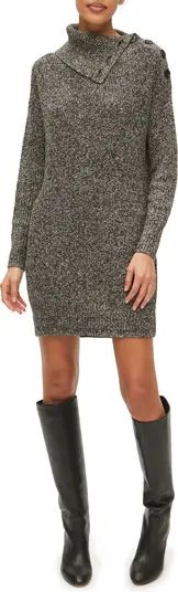 Debbie Marled Long Sleeve Cowl Neck Sweater Dress | Nordstrom