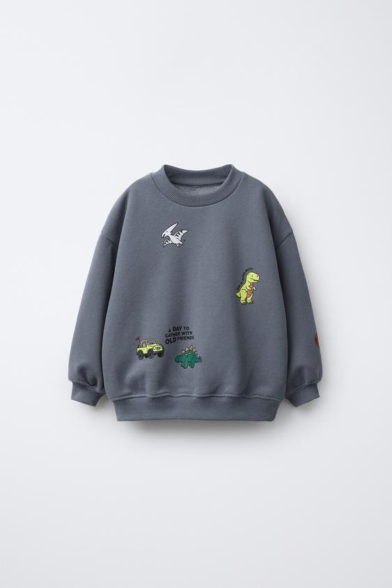 ANIMAL PRINT SWEATSHIRT | Zara US