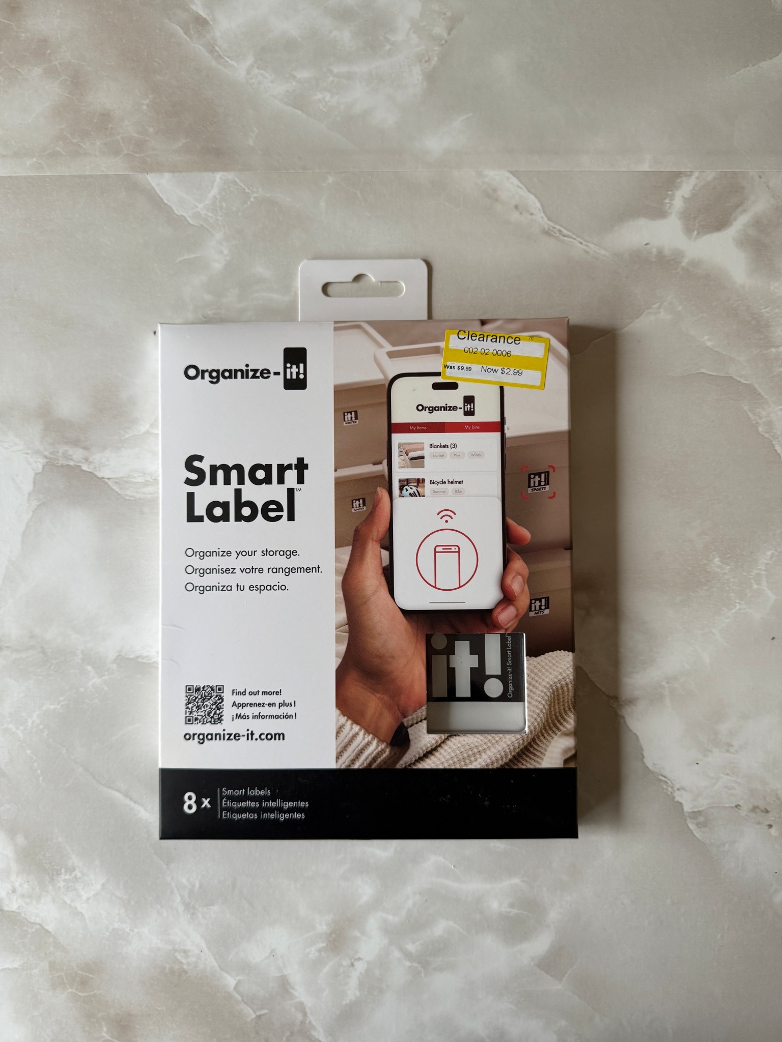 okayyy this might be my favorite home organization hack ever 😮‍💨

if you're overwhelmed by bins and baskets you swear you labeled but can never actually find what you need—same. until I found these organize-it! smart labels (on clearance!!) 🧠📦

you just tap your phone to the label + boom, full list of what’s inside.

I use them for our first aid kit, wax melts, my boys’ closet bins (too small / too big clothes), holiday decor—basically anywhere chaos lives lol.

free app ✅
no subscription ✅
weatherproof ✅
shareable with the fam ✅

if you’re deep in your clean girl, Type A, cozycore mama era… trust me, these are IT.

#organizedhome #momlifehack #homestorage #nfcorganization #closetorganization #storagehacks #declutterwithme #cleanhomevibes #organizedmom #smartlabels #minimalistmama #aestheticorganization #tidyliving #storagegoals #everydayorganization

#LTKHome #LTKSaleAlert #LTKSeasonal