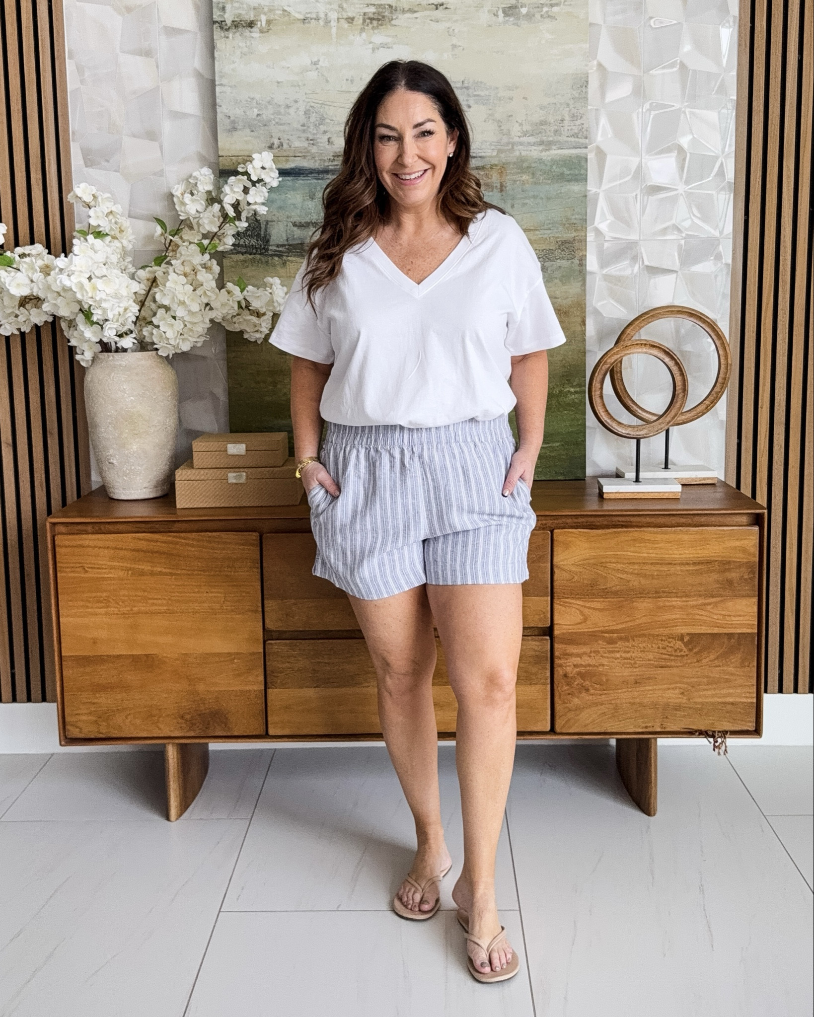 Old Navy Casual Outfit | Wearing Tee tts, L // Shorts tts, L  

 

#LTKSeasonal #LTKOver40 #LTKMidsize