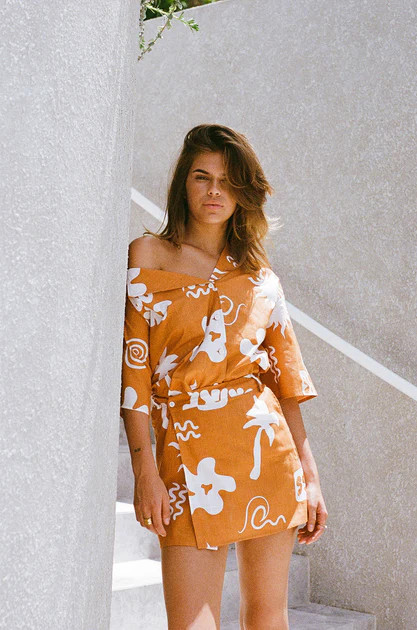 Base Asymmetric Dress | SABO SKIRT (Global)